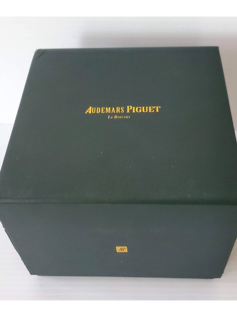Audemars Piguet Dark Green Black Wood Watch Box New